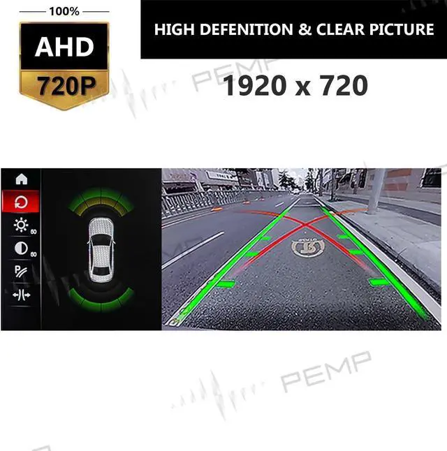 Alt view image 5 of 7 - PEMP AHD Rear Camera 720P 25FPS Parking Rear View Camera for BMW E60 E70 E90 E87