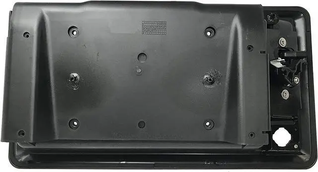 Alt view image 3 of 7 - Master Tailgaters Black Tailgate Handle with Backup Camera Replacement for Ford Econoline Van E150, E250, E350, E450 (2008-2024) | IP68 Waterproof | Parking Grid Lines Available | Easy to Install