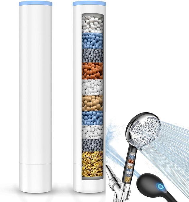 Main image of FEELSO Shower Filter for Handheld Shower Head, 2 Pack Replacement Filters for Hard Water Remove Chlorine and Harmful Substances - Only Work with Shower Head B0DHXQRDSH -Model Number 72210BC