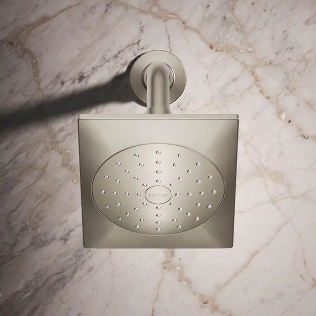 Alt view image 4 of 7 - Kohler 45215-G-BN Loure Showerhead, Brushed Nickel