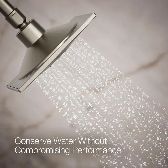 Alt view image 5 of 7 - Kohler 45215-G-BN Loure Showerhead, Brushed Nickel