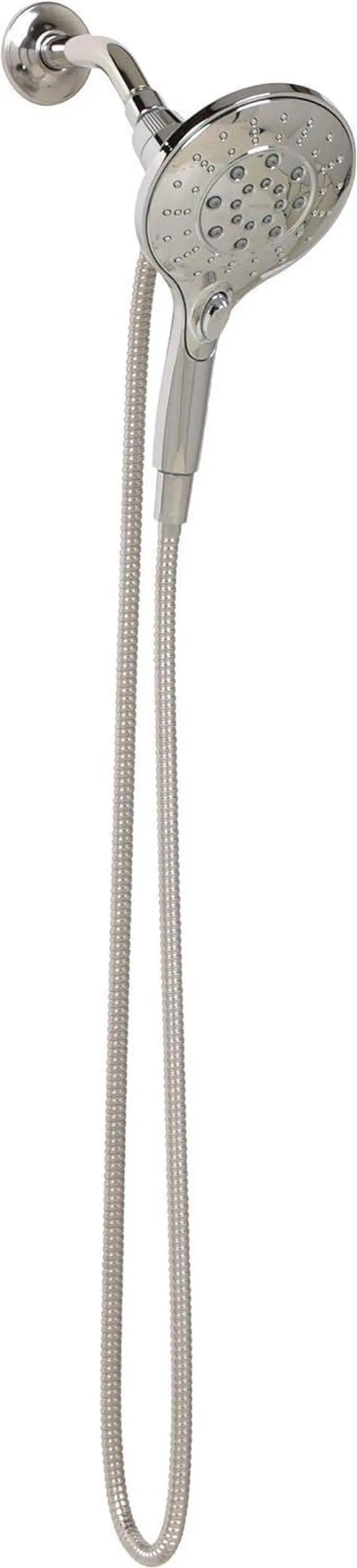 Alt view image 4 of 7 - Moen Engage Chrome Magnetix Six-Function 5.5-Inch Handheld Showerhead with Magnetic Docking System, 3662EP