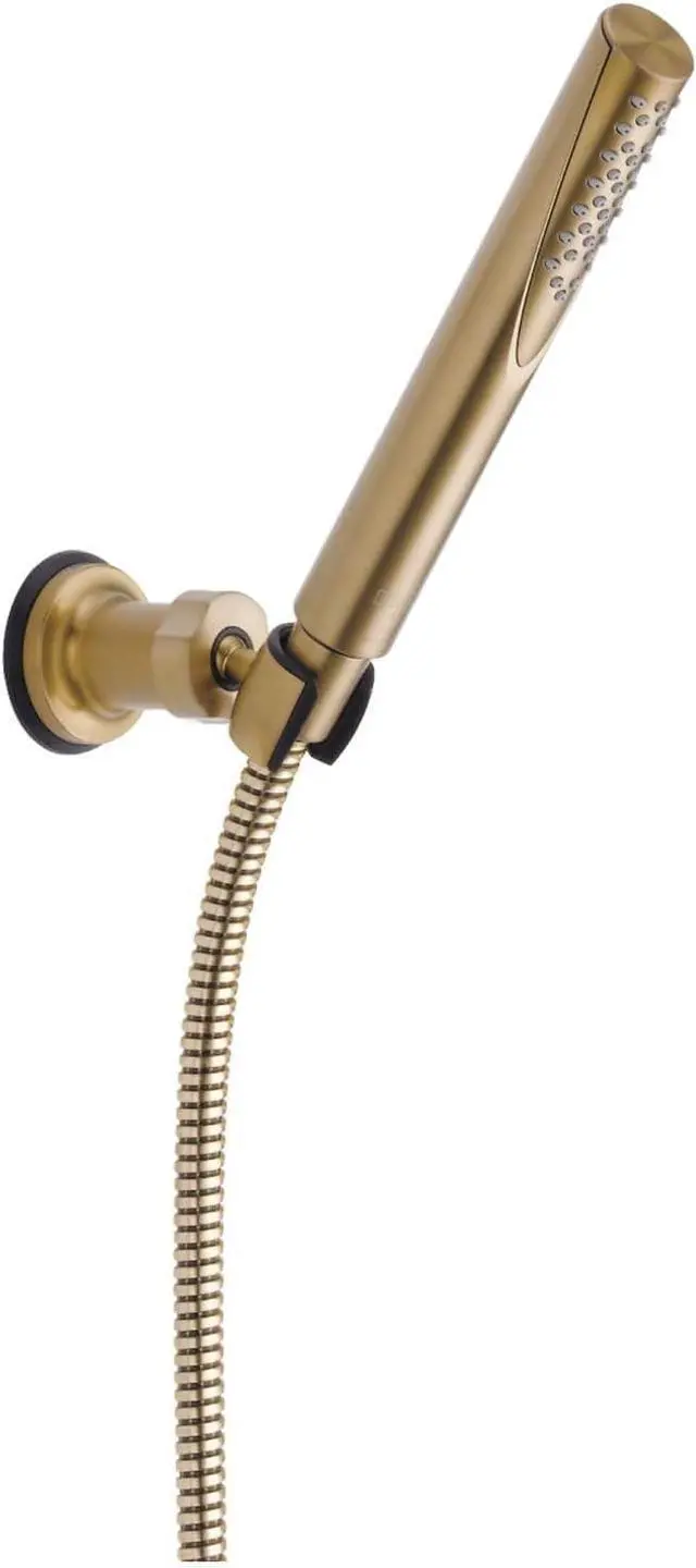 Main image of Delta Faucet Trinsic Single Spray Wall-Mount Hand Shower, Hand Held Shower with Hose, Gold Handheld Shower Head, Slide Bar Hand Shower, Handheld Shower, Champagne Bronze 55085-CZ