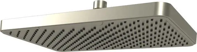 Main image of SparkPod 12 Inch Rectangle Rain Shower Head - Ceiling or Wall Mount Rainfall Shower Head - Large Coverage Showerhead - Brass Ball Joint with 360° Adjustment - 1-Min Install (Elegant Brushed Nickel)