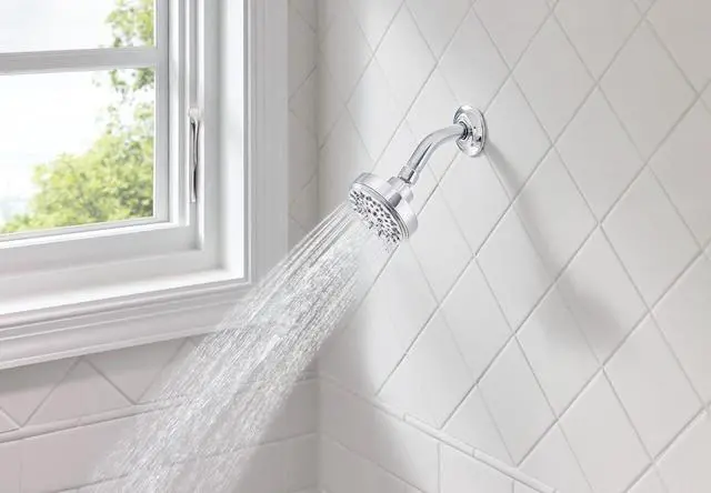 Alt view image 3 of 5 - Moen Ignite Chrome Five-function Shower Head With 2.5 GPM High-Pressure Spray, 20090