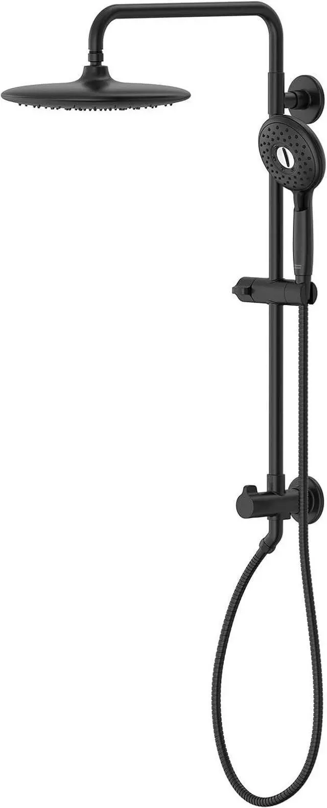Alt view image 7 of 7 - American Standard 1029072430 Spectra Versa 24-Inch 4-Function Retrofit Shower System with Rain Showerhead, 1.8 GPM, Matte Black
