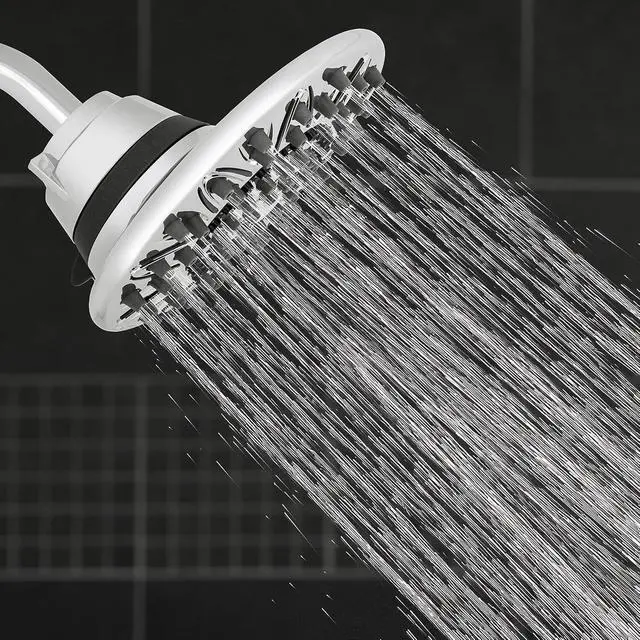 Alt view image 2 of 6 - Waterpik 7-Mode RainFall+ Rain Shower Head, Chrome, 1.8 GPM ASR-733E