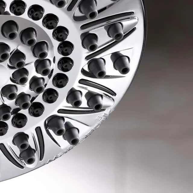 Alt view image 4 of 6 - Waterpik 7-Mode RainFall+ Rain Shower Head, Chrome, 1.8 GPM ASR-733E