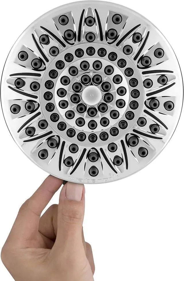 Alt view image 5 of 6 - Waterpik 7-Mode RainFall+ Rain Shower Head, Chrome, 1.8 GPM ASR-733E