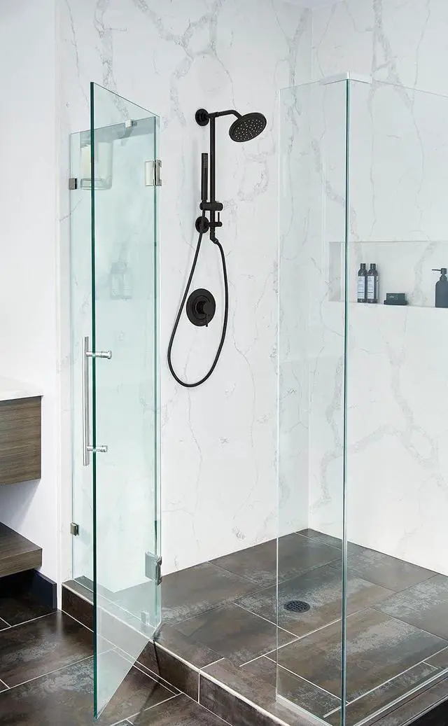 Alt view image 3 of 4 - Moen S176EPBL Eco-Performance Single Function Shower Head with Immersion Rain Shower Technology, 7-Inch, Matte Black