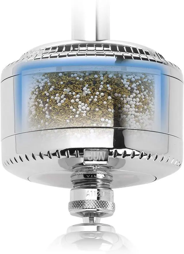 Alt view image 7 of 7 - Sprite Industries SL2-BN Slim-Line 2 Universal Shower Filter, Brushed Nickel