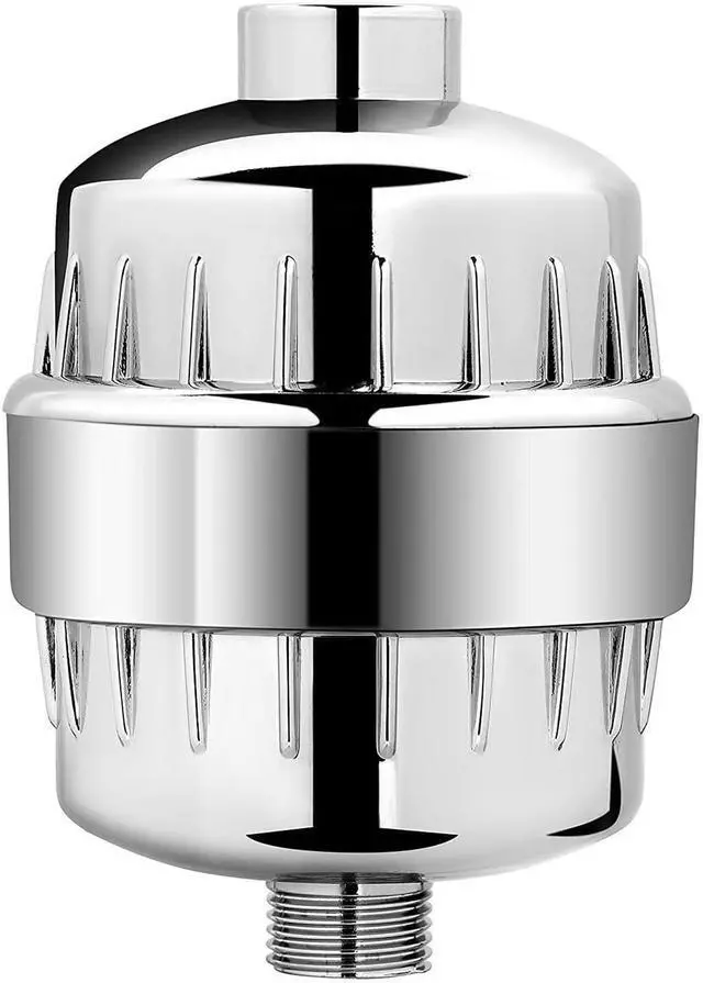 Alt view image 5 of 5 - 25C Stage Shower Filter with Vitamin C, Shower Filtration System for Hard Water, Water Softener Shower Head Filter with Multi-Stage Filter Cartridge Replacement, Remove Heavy Metal (25C)