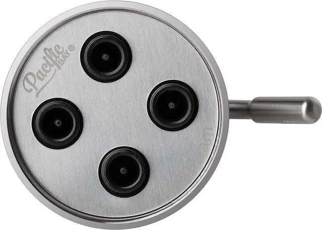 Alt view image 7 of 7 - Pacific Bay JetStream Brass 4-Jet Shower Head (Brushed Satin Nickel)