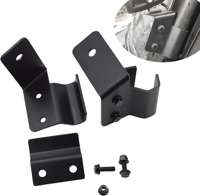 Alt view image 5 of 5 - Wsays Front Side Pillar Light Mount Pro-fit Cage Fit for Polaris Ranger