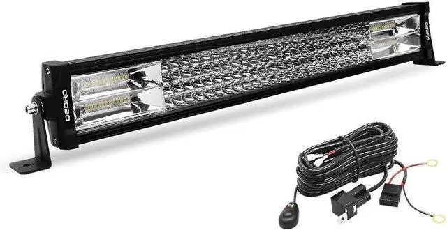 Main image of OEDRO 22 Inch LED Light Bar Spot Flood Combo Quad-Rows Led Lights Work Lights IP68 Grade Off Road Light 12V 24V Fit for Pickup SUV 4WD 4X4 ATV UTE Truck Tractor