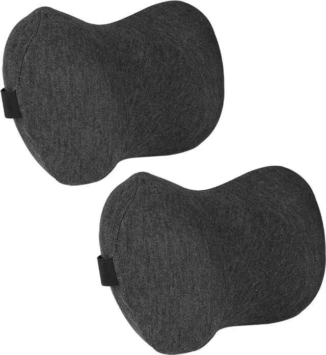 Main image of Car Neck Pillow, 2pcs Memory Foam Ergonomic Neck Pillow and Seat Headrest for Driving Fatigue Relief, Comfort and Support Your Neck