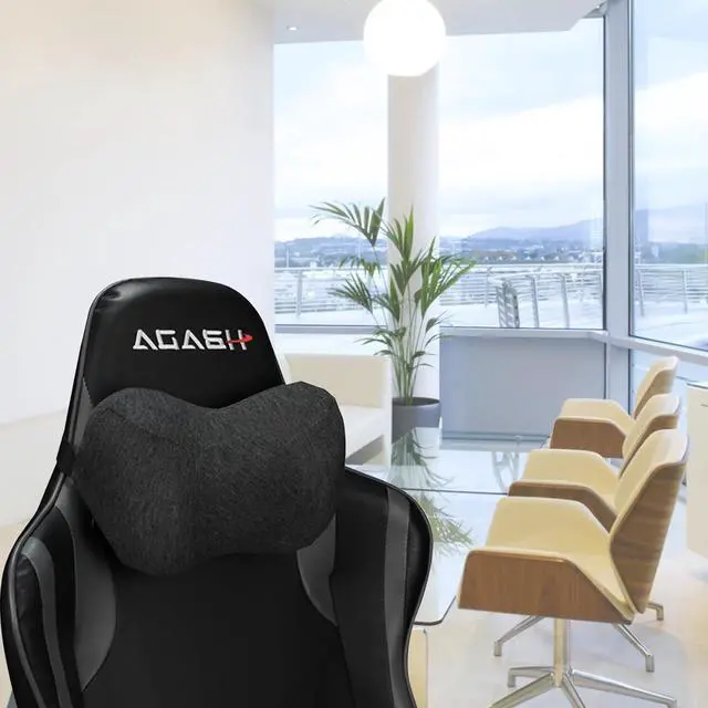 Alt view image 5 of 6 - Car Neck Pillow, 2pcs Memory Foam Ergonomic Neck Pillow and Seat Headrest for Driving Fatigue Relief, Comfort and Support Your Neck