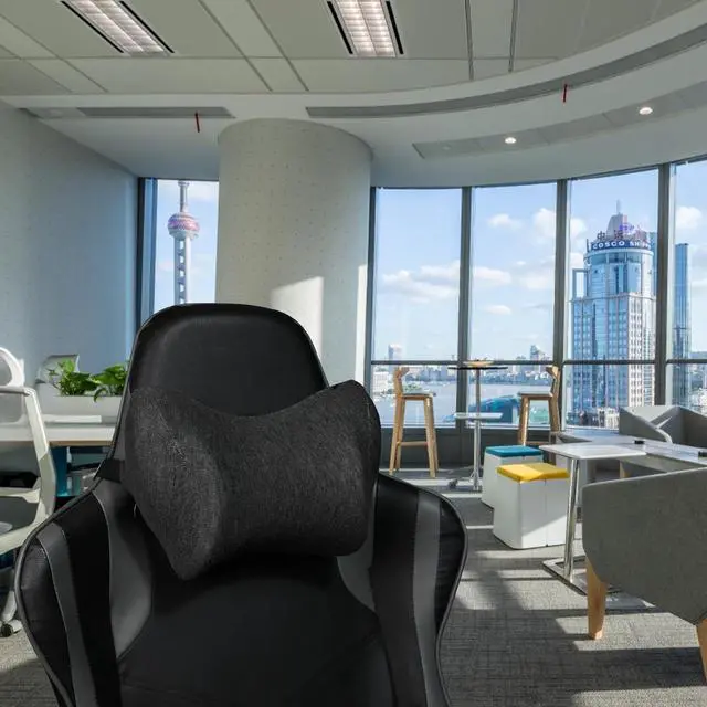 Alt view image 5 of 6 - Car Neck Pillow for Driving Gaming Chair Neck Pillow with Adjustable Strap and Removable Cover, Memory Foam Headrest Pillow for Chairs, Ergonomic Design, 2 Pack