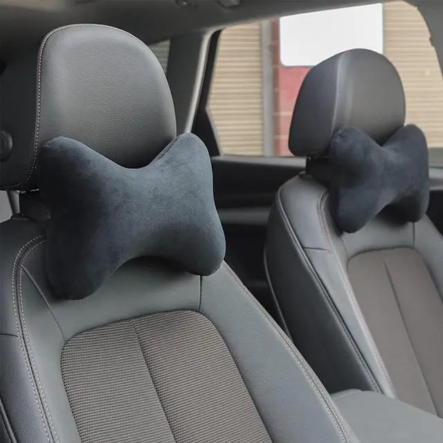 Main image of Car Headrest Pillow (2 Pieces),Car Memory Foam Neck Pillow, Neck Support Pillow for Car Seat for Car, Travel, Home & Office,Relieve Fatigue, Comfort & Breathability