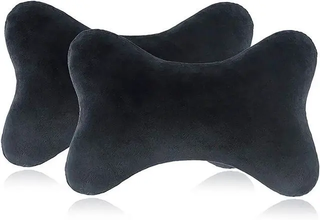 Alt view image 7 of 7 - Car Headrest Pillow (2 Pieces),Car Memory Foam Neck Pillow, Neck Support Pillow for Car Seat for Car, Travel, Home & Office,Relieve Fatigue, Comfort & Breathability