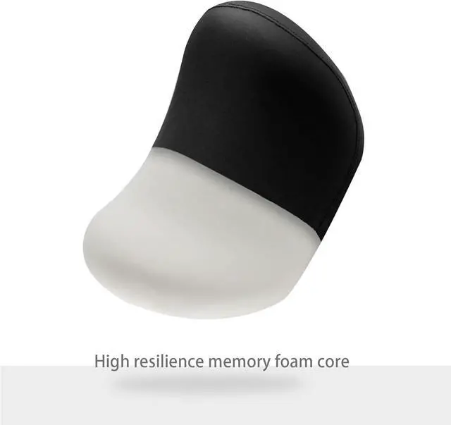Alt view image 6 of 6 - Car Neck Pillow for Driving - Ultra-Soft C-Shaped Neck Pillow for Car, Cloud-Like Comfort & Neck Support for Car Seat, Perfect for Long Drives & Road Trips (Black)