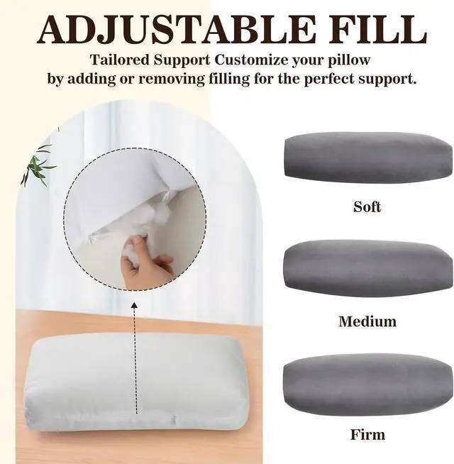 Alt view image 4 of 7 - Recliner Headrest Pillow, Adjustable Neck & Head Support Pillow, Soft Velvet Non-Slip Headrest for Recliner, Couch, Chair, Sofa