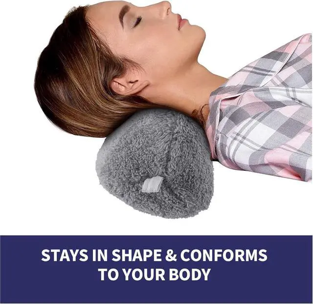 Alt view image 5 of 7 - Grey Recliner Headrest Pillow, Head Pillow for Recliner Chair, Head Pillow for Sofa, Recliner Neck Pillows, Recliner Neck Pillow, Bone Neck Pillow, Couch Neck Pillow
