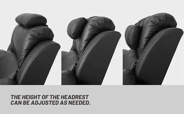 Alt view image 4 of 7 - BOWERBIRD Leather Recliner Head Pillow -Head and Neck Pillow-Headrest Cushion for Neck Pain Relief and Cervical Support