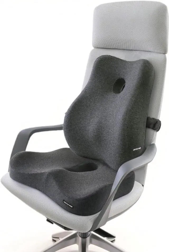 Main image of Coccyx Seat Cushion, Sciatica Pain Relief Tailbone Cushion for Office Chair, Car Seat, and Home Seat, Office Chair Cushions for Back and Butt(Dark Grey)
