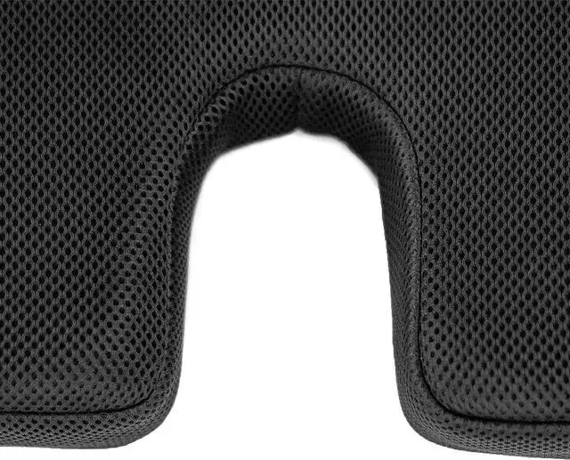 Alt view image 4 of 7 - Castle Squire Contour Memory Foam Seat Cushion for Tailbone and Back Pain Relief - Contoured Seat Pillow for Office Chairs, Autos, and Other Household Seating