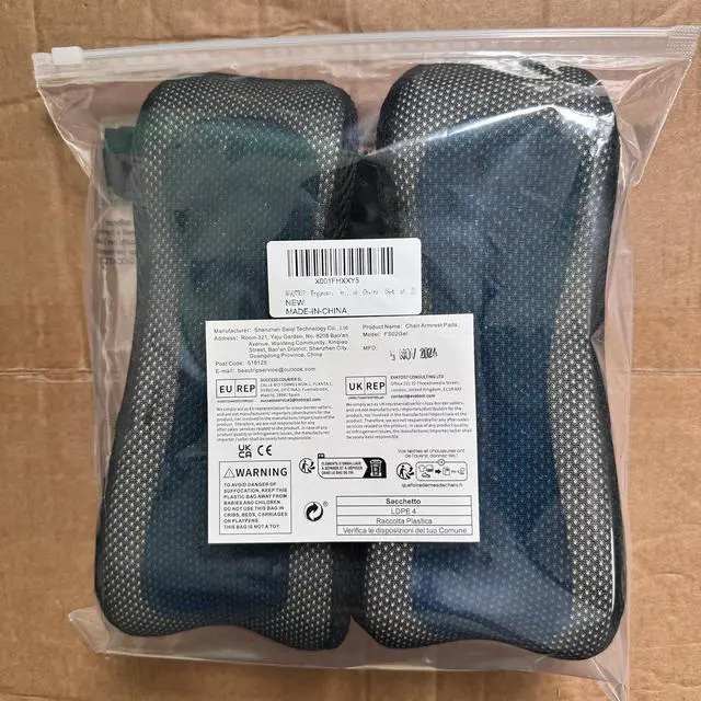 Alt view image 7 of 7 - BEAUTRIP Ergonomic Armrest Pads- Office Chair Arm Rest Cover Pillow - Elbow Support Cushion for Computer, Gaming and Desk Chairs (Set of 2, Mesh Cover)