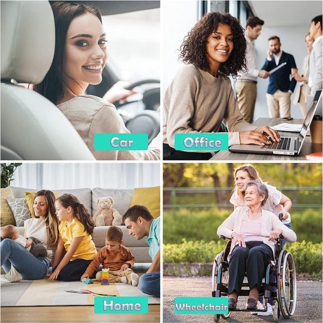 Alt view image 6 of 7 - Gel Seat Cushion - Cooling, Breathable, and Pressure-Relieving Long Sitting for Office Chair, Home, Car, and Wheelchair UseExperience Ultimate