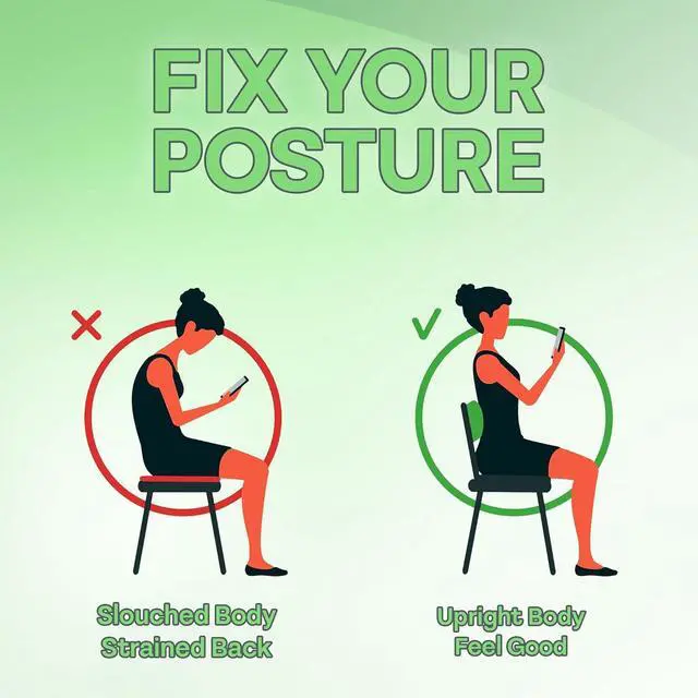 Alt view image 3 of 5 - Sacred Thread Seat Cushion and Lumbar Support Pillow, Premium Memory Foam for Maximum Support, Improve Posture, Back Support for Tailbone Pain, Car Seat Cushion, Office Chair Cushion, Coccyx Cushion