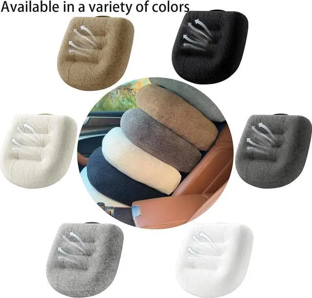 Alt view image 7 of 7 - Super Thicken Car Seat Cushion for Adults/Office Chair Cushions/Butt Pillow for Car Long Sitting,Portable Car Seat Pad Fatigue Relief Suitable for Trucks,Cars,Office Chairs,WheelchairsLight gray