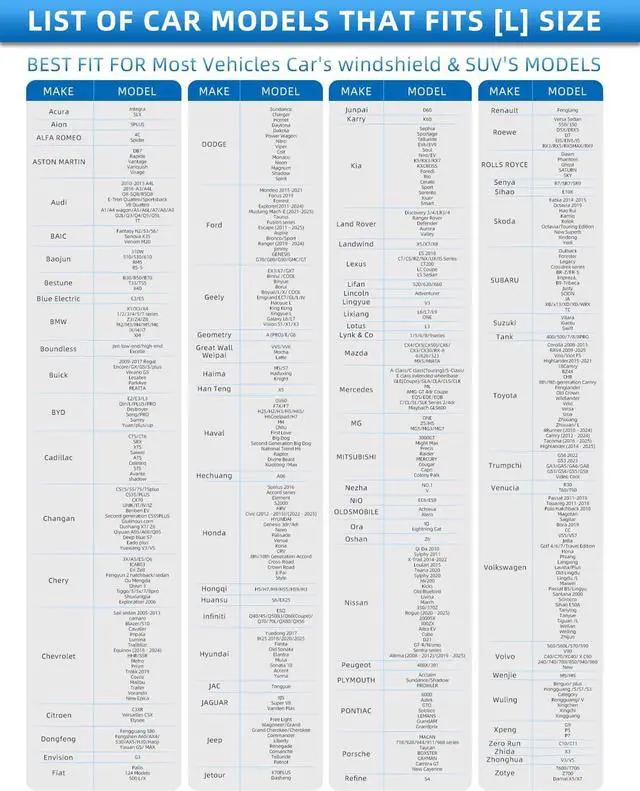 Alt view image 5 of 7 - [2025 Upgraded] Aokway Laser Reflective Windshield Sunshade | Thickened UV-Blocking Sun Shade for Cars, SUVs, Trucks | Heat Reflective Cooling Protection | Foldable with Storage Bag (L: 57.1x31.5 in)