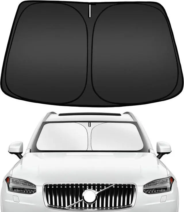 Main image of ARISMOTOR Windshield Sun Shade for Volvo XC90 2016-2025 2026, Custom Fit Foldable Front Window Sunshade Sun Visor Protector, Block UV Rays Keep Your Car Cooler