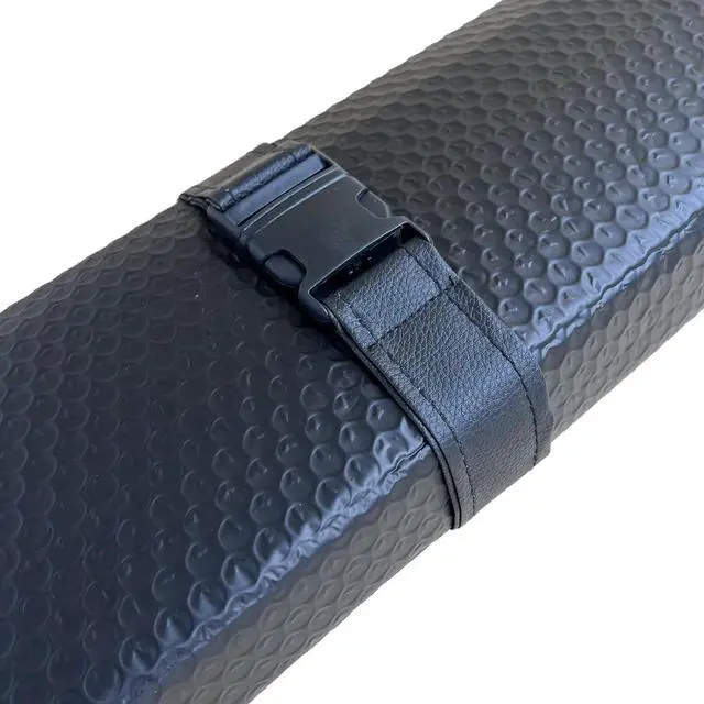 Alt view image 5 of 7 - Car Sun[Shade], Sun Protector,Foldable Front Window Shade-Thicken 5-Layer Bubble for Auto Windshield UV Protection and Heat Reflector 58"x 27.5" (Black)