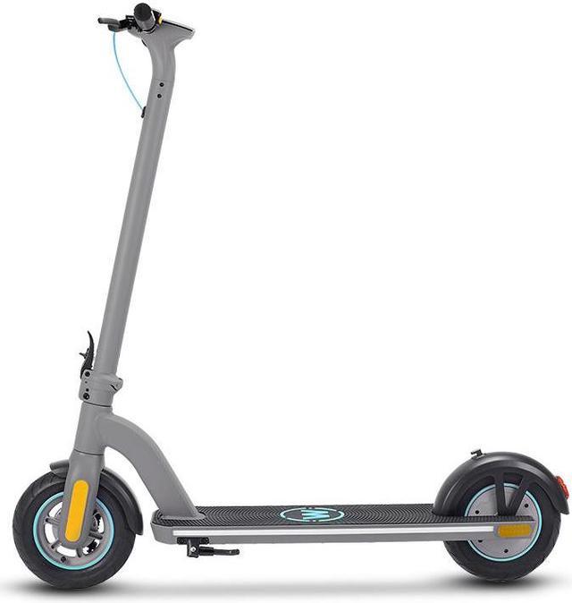 Electric Scooter Adults, Up to 28 Miles Range & 18.8 MPH, 10 Air Filled  Tires, 500W Motor E Scooter with 10.4ah Battery, Lightweight & Foldable