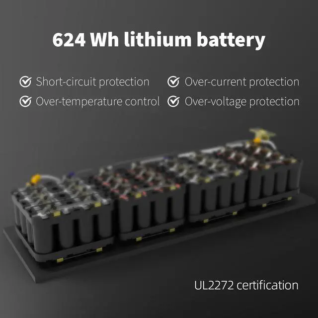 Alt view image 5 of 7 - CUNFON Electric Scooter 1000W Motor 25MPH 25-35Miles 624Wh Battery Fingerprint Unlock APP Control 220LBS Max Payload Net Weight 57LBS with Fingerprint Unlock Cruise Control for Adults & Tweens