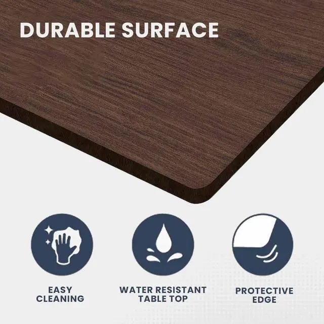 Alt view image 8 of 8 - MotionGrey Series II Electric Standing Desk, Height Adjustable Sit Stand Desk