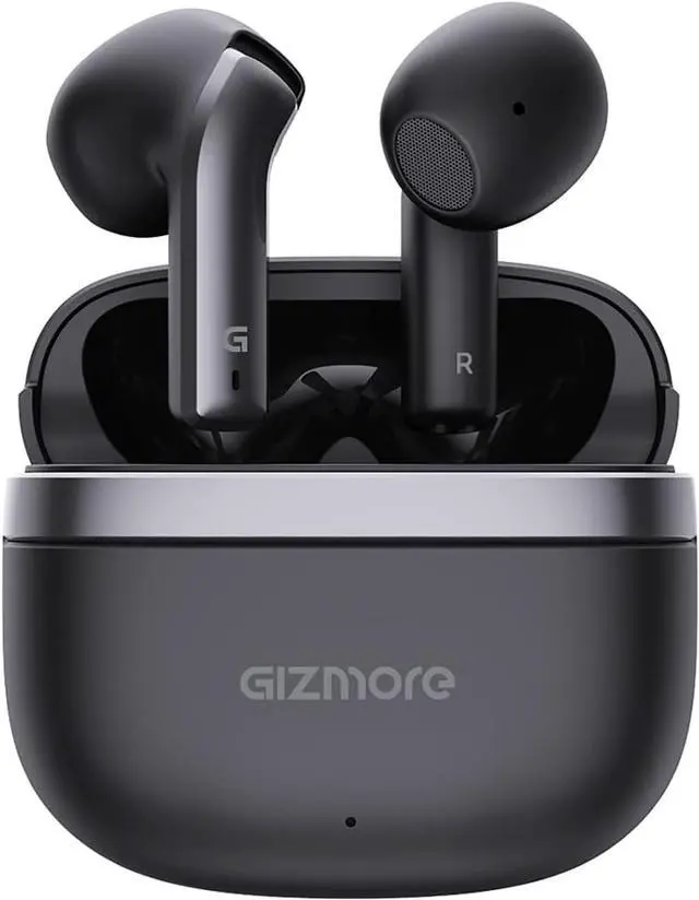 Main image of GIZMORE TWS 809 Pro Bluetooth 5.3 | Featherlite Sung Fit in-Ear Wireless Earbuds Bluetooth Headset Provide Up to 20 Hours of Playtime with The Charging Case (Black)