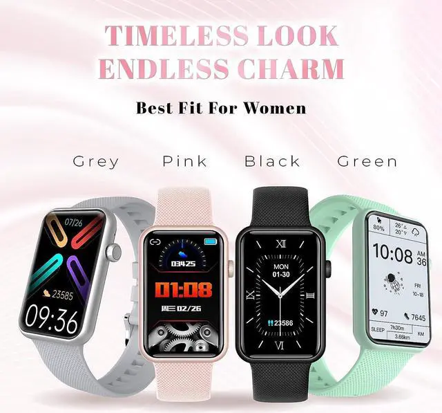 Alt view image 7 of 7 - GIZMORE Slate 1.57 Inch Super Aod with 500 Nits Brightness | Ai | Sports Modes | Spo2, Bt Calling Smartwatch Sleek Metal Frame Curved Glass Rectangular Display (Green)