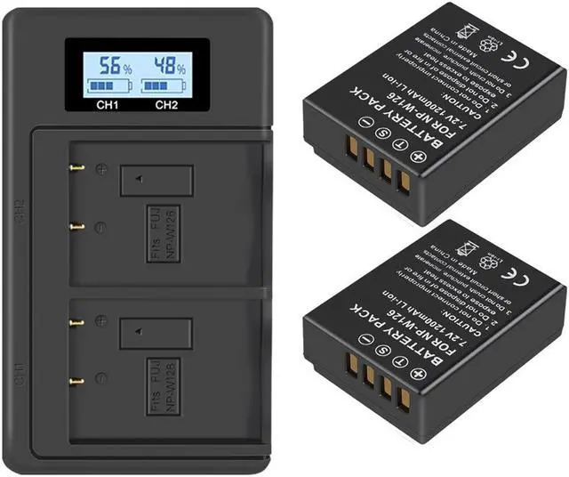 Main image of CITYORK NP-W126 W126S Camera Bttery and Dual Charger for Fujifilm X-T20 XT20 X100F X-H1 XH1 X-A5 XA5 X-A20 XA20 X-E3 XE3 X-T3 X-T30