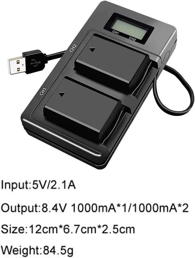 Alt view image 7 of 7 - CITYORK NB 10L Camera Battery Charger USB Dual Charger for Canon SX40 HS SX40HS SX50 PowerShot SX40 HS SX50 HS SX60 HS