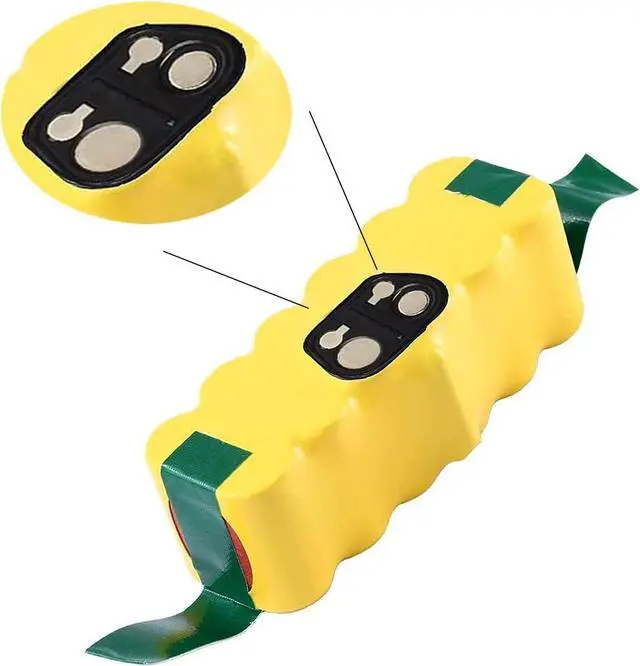 Alt view image 6 of 6 - 3500mAh 14.4V Replacement Battery for iRobot Roomba R3 500 510 520 530 532 535 540 545 550 552 555 560 562 581 585 595 600 610 620 630 631 650 660 700 760 770 780 790 800 870 880 900