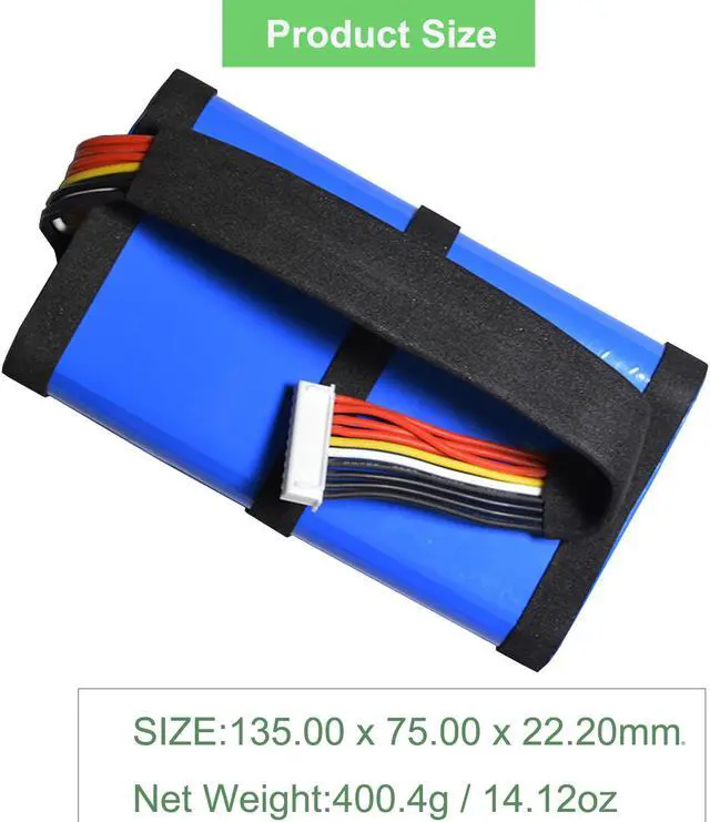 Alt view image 5 of 7 - CITYORK Replacement Battery for JBL Boombox 2 Speaker, SUN-INTE-213,SUN-INTE-268,15000mAh/7.4V