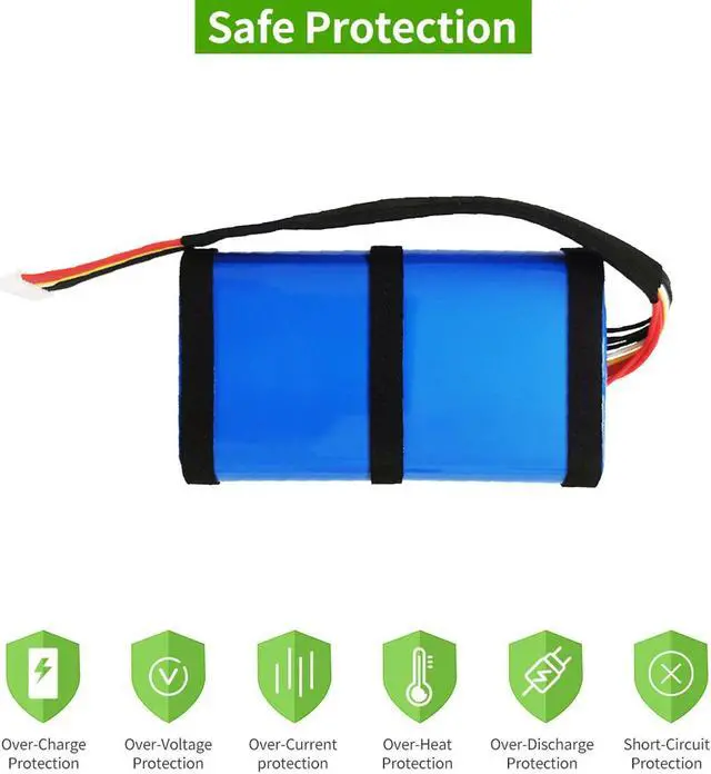 Alt view image 7 of 7 - CITYORK Replacement Battery for JBL Boombox 2 Speaker, SUN-INTE-213,SUN-INTE-268,15000mAh/7.4V