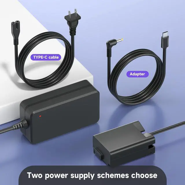 Alt view image 7 of 7 - CITYORK EN-EL25 Dummy Battery USB Type-C EN-EL25a AC Power Supply Adapter Connector for Nikon Z30 Z50 ZFC Camera