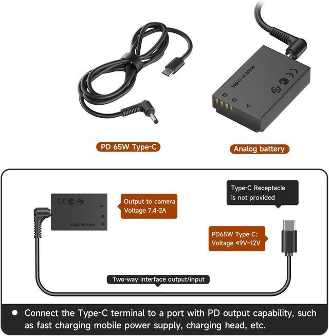 Alt view image 5 of 7 - CITYORK ACK-E12 AC Power Adapter DR-E12 DC Coupler LP-E12 LPE12 Dummy Battery Kit for Canon EOS M200,EOS M50,EOS M50 Mark ii,EOS M100,EOS M,EOS M2,EOS M10,Kiss M,Kiss M2 Mirrorless Digital Cameras.
