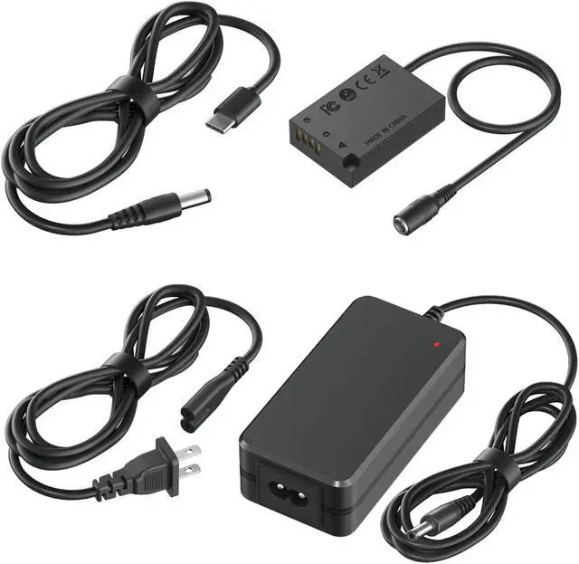 Main image of CITYORK ACK-E18 DR-E18 AC Power Adapter LP-E17 Dummy Battery for Canon EOS Rebel T6i T7i SL2 SL3 T6S 750D 760D 800D 77D 200D Kiss 8000D X8i DSLR Cameras